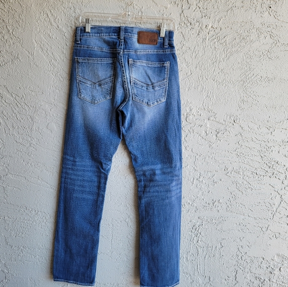 🟣BKE Alec Straigh Leg Regular Fit Stretch Denim Jeans Men's 30R 30L - Picture 3 of 8